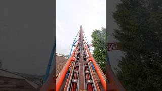 The STEEPEST Roller Coaster DROP at Hersheypark [upl. by Enilehcim]