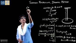 Torsion Pendulum Dynamic method  Jeya P  Department of Physics [upl. by Melitta]