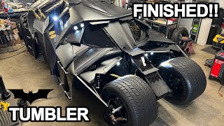 Batman Tumbler Tribute PART 4 ALL FINISHED Final Assembly [upl. by Carrington]