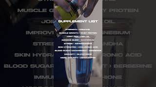 the RIGHT way to use supplements  my NEW supplement stack  vlog on youtube [upl. by Sibie]