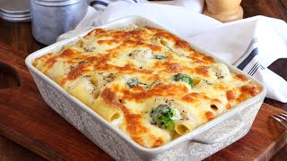 PASTA AL FORNO  Fideos Gratinados con Salsa Blanca  CUKit [upl. by Cairns]