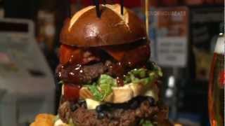 Chicagos Best Enormous Eats Roadhouse 66 [upl. by Aicemaj796]