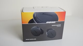 Bose QuietComfort Earbuds Unboxing [upl. by Allenod]