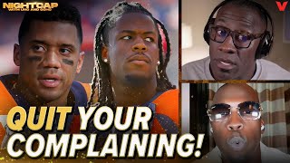 Chad Johnson warns Jerry Jeudy to stop complaining about Russell Wilson amp Denver Broncos  Nightcap [upl. by Maud]