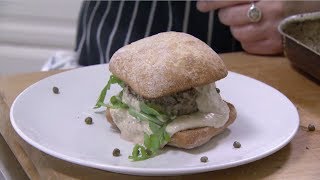 Vitello Tonnato Burger  Maria Elia [upl. by Aztiram]