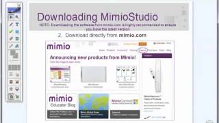 Mimio ¿Cómo conseguir e instalar MimioStudio [upl. by Selrahc]