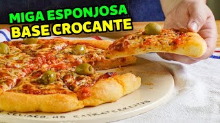 ✳️ PIZZA sin gluten miga suave y base crocante【100 sin gluten sin TACC】 [upl. by Patricia]