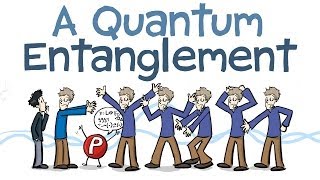 Quantum Entanglement Animated [upl. by Aitret613]