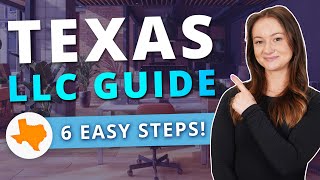 Texas LLC  How to Start an LLC in Texas PLUS Pro Tip for Veterans TRUiC 2024 Guide [upl. by Amihsat]