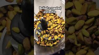 Viral Pistachio butter Pistachio paste easiest recipe pistachio kunafa nutsbutterhomemadepaste [upl. by Rubbico340]