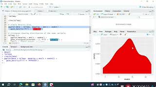 R Basics 19 Density Plots in ggplot [upl. by Reede]