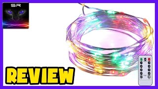 Battery Powered RGB LED Fairy Lights by Satu Brown  REVIEW [upl. by Prudence]