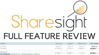 A MUST Have For Every Stock Market Investor  Trader  Sharesight Review [upl. by Tilford]