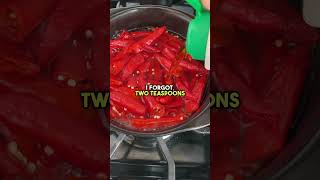 The BEST mild hot sauce recipe from our garden garden gardening shorts [upl. by Towney]