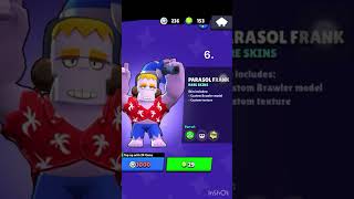 Brawl stars top 10 rare skin ranking shorts brawlstars brawl skins rareskins ranking top10 [upl. by Airrehs]