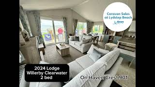 2024 Willerby Clearwater 2 bed at Haven Lydstep [upl. by Sarad]