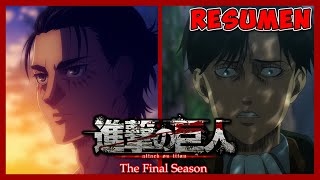 🔶Shingeki no Kyojin TEMPORADA 4  RESUMEN en 15 Minutos [upl. by Adnohsor364]