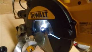 Обзор торцовочной пилы Dewalt DWS774 [upl. by Ashlie]