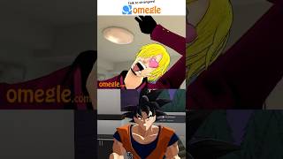 Goku Goes On Omegle Pt 9 goku omegle shorts [upl. by Ecinaej]