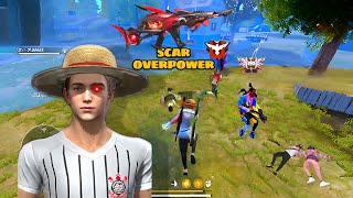 OVER POWER SCAR amp M10 GAMEPLAY 🥶😱 freefire rmjangee [upl. by Abekam750]