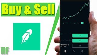 How to Buy and Sell Stocks on Robinhood Beginner App Tutorial [upl. by Alroi614]