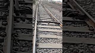 AUTOMATICALLY RAILWAY TRACK LINE CHANGING TRACLINEindianrailways [upl. by Norrahc431]