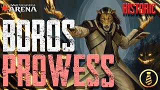 BOROS PROWESS  Magic Arena Historic  MTG Arena Deck Guide [upl. by Lisabet]