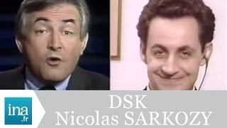 Nicolas Sarkozy vs DSK quotLes acquis sociauxquot  Archive INA [upl. by Dlorej]