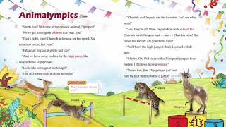 My Best Reading ① Animalympics [upl. by Enyamrahs]