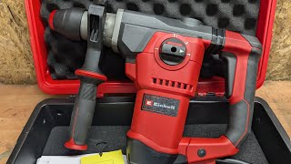 Einhell Bohrhammer TERH 32 1600 Unboxing muss es immer Bosch sein [upl. by Eiramanig]