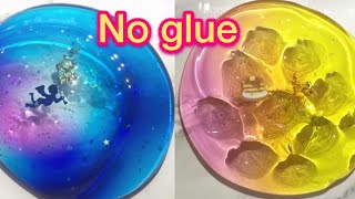 4 Easy DIY Slimes WITHOUT GLUE How To Make The BEST SLIME WITH NO GLUE [upl. by Sparky]