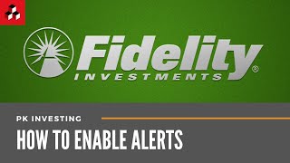 How to Enable Dividend Alerts from Fidelity [upl. by Stanislas]