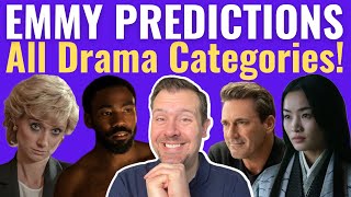 Emmy Predictions 2024  All Drama Series Categories [upl. by Getraer432]