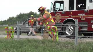 Cable Median Barrier  Emergency Response Training [upl. by Derman]