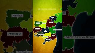 AP districts through MAP yashexplains viralshort trending [upl. by Wilhelm]