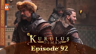 Kurulus Osman Urdu  Season 4 Episode 92 [upl. by Ibok]