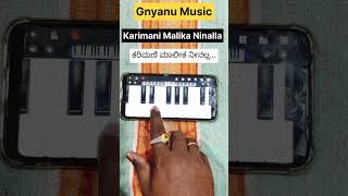 O Nalla Neenalla Karimani Malika Neenalla Piano shorts viral ytshorts feedshorts [upl. by Ynaffit235]