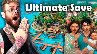 ATUALIZAÇÃO ULTIMATE SAVE TOMARANG  CIUDAD ENAMORADA  NOVOS SIMS [upl. by Poucher714]