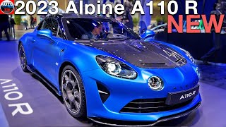 NEW 2023 Alpine A110 R  FIRST LOOK exterior amp interior [upl. by Regan]