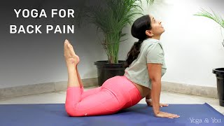 Yoga For Back Pain  Stretches For Back Pain  Yoga At Home  Back Stretches  VentunoYoga [upl. by Chiou852]