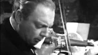 Isaac Stern playing Bachs Chaconne in D minor for solo violin Single File [upl. by Malone]