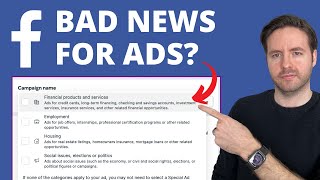 NEW Facebook Ad Rules For Financial Services Industry [upl. by Atniuqal]