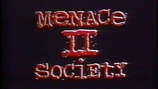 MENACE II SOCIETY  Trailer 1993 OV [upl. by Hanae516]