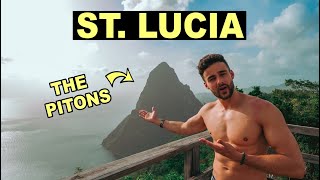 Where You MUST VISIT in ST LUCIA in 2024 St Lucia Travel Video [upl. by Aplihs]