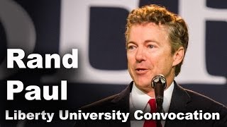 Rand Paul  Liberty University Convocation [upl. by Ahsitel]