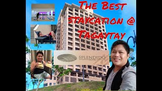 The Best Staycation Hotel in TagaytaySplendido Hotel Experience [upl. by Godewyn652]