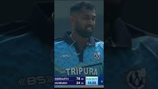 Baba Indrajith 7839 wonderful knockSyed Mushtaq Ali Trophy Tamil Nadu Vs Tripura [upl. by Lorou]