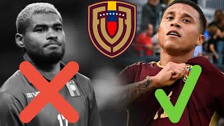 El bocha Batista deja afuera a JOSEF MARTINEZ  Mi opinión sobre la convocatoria de VENEZUELA [upl. by Gusta]