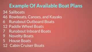 Wooden Boat Plans Online For Row Boats Sailing Boats Fishing Boats Kayaks amp Duck Boats You Can Bu [upl. by Eppes517]