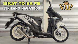 Honda Click 125i Setup  SOBRANG SIKAT ITO SA FB GROUP NG HONDA CLICK  Ganda ng Tayo 👑💯 [upl. by Leinahtam]